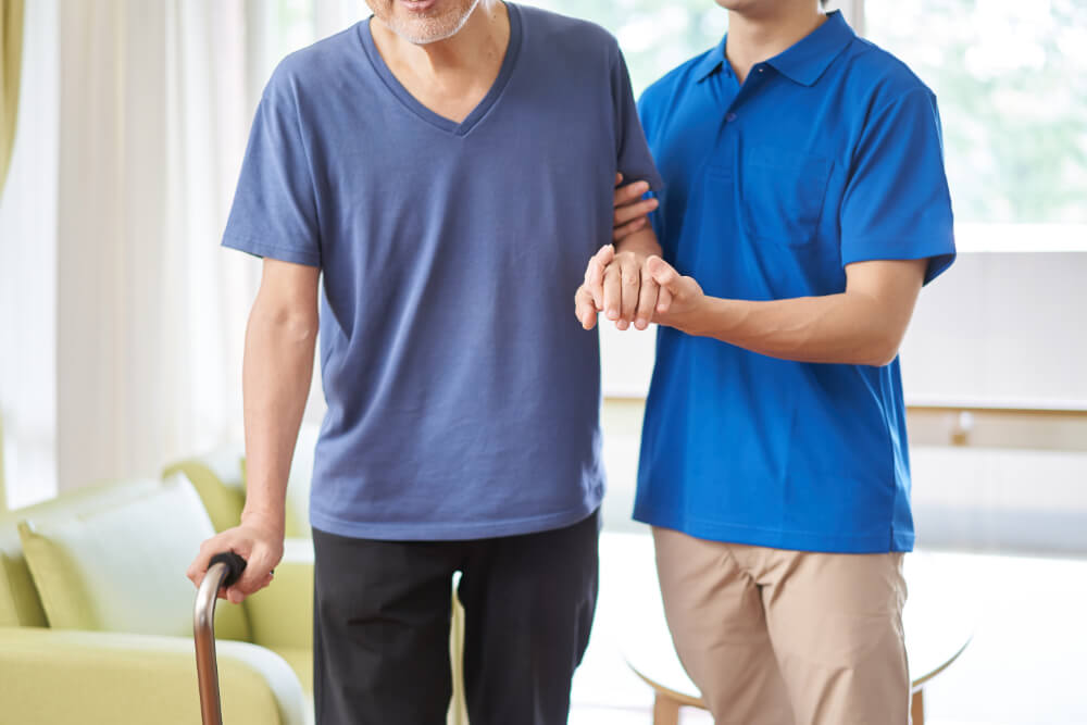 歩行介助の方法